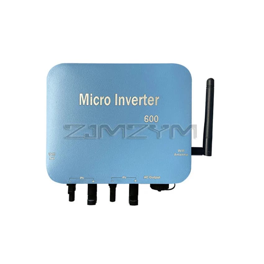 600W 700W 800W 1000W Micro Solar Smart Inverter Pure Sine Wave Smart Inverter MPPT On Grid Tie Inverter 220/110V IP65 Waterproof