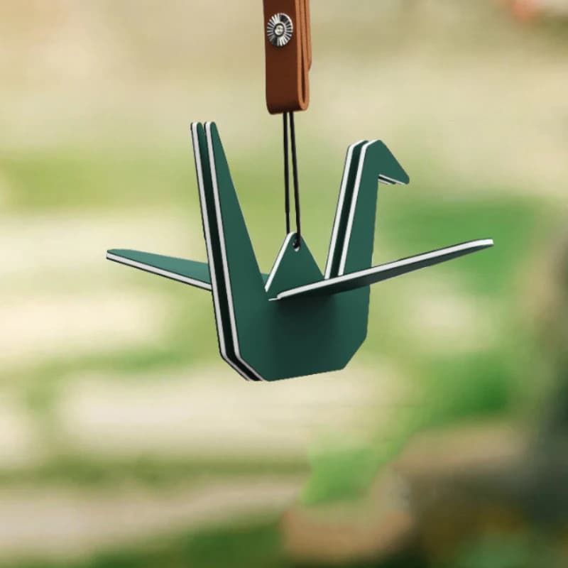 1000 Deodorant for Auto shaped paper crane hanging perfume essential oils for Auto diffuser for bottles perfume ornaments for cars