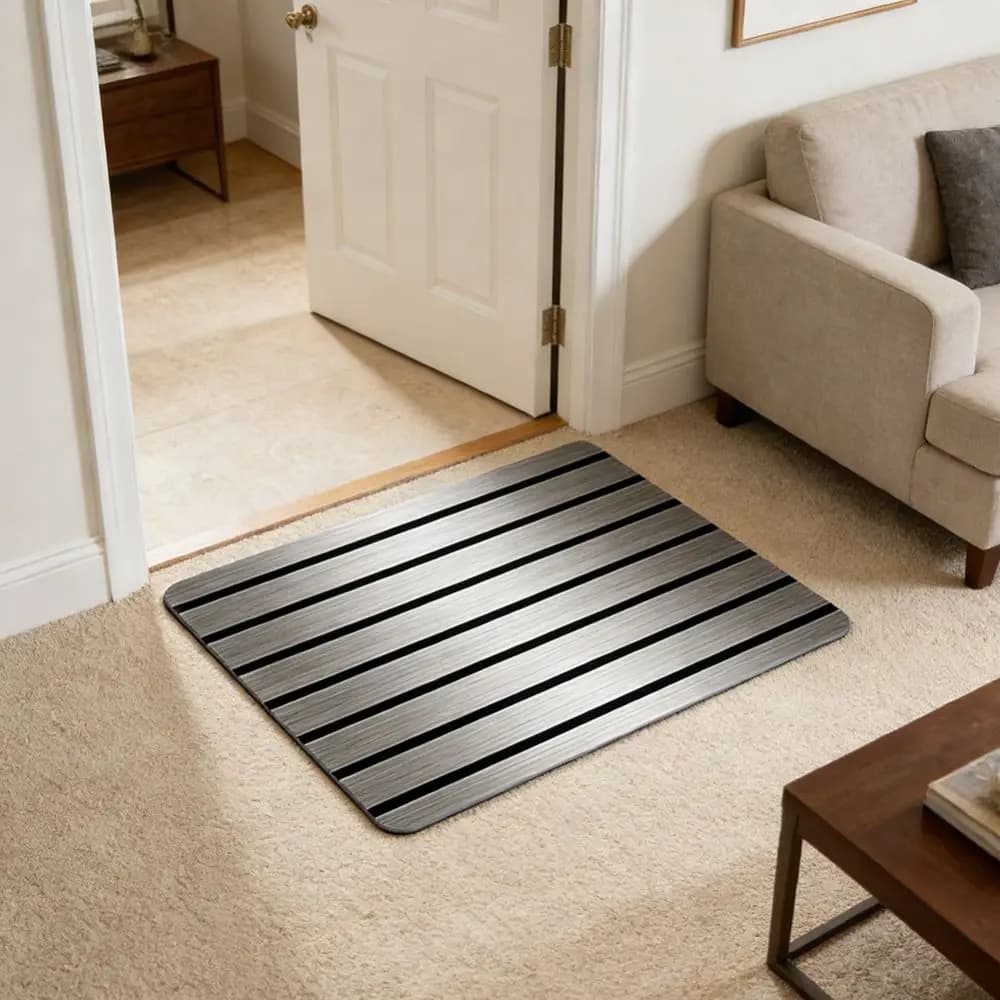 Tappetino da Bagno Resistente all'Usura, Asciugatura Rapida, Antiscivolo, Antimacchia, Decorativo, Morbido Tappeto in Terra di Diatomee per Ingresso e Corridoio