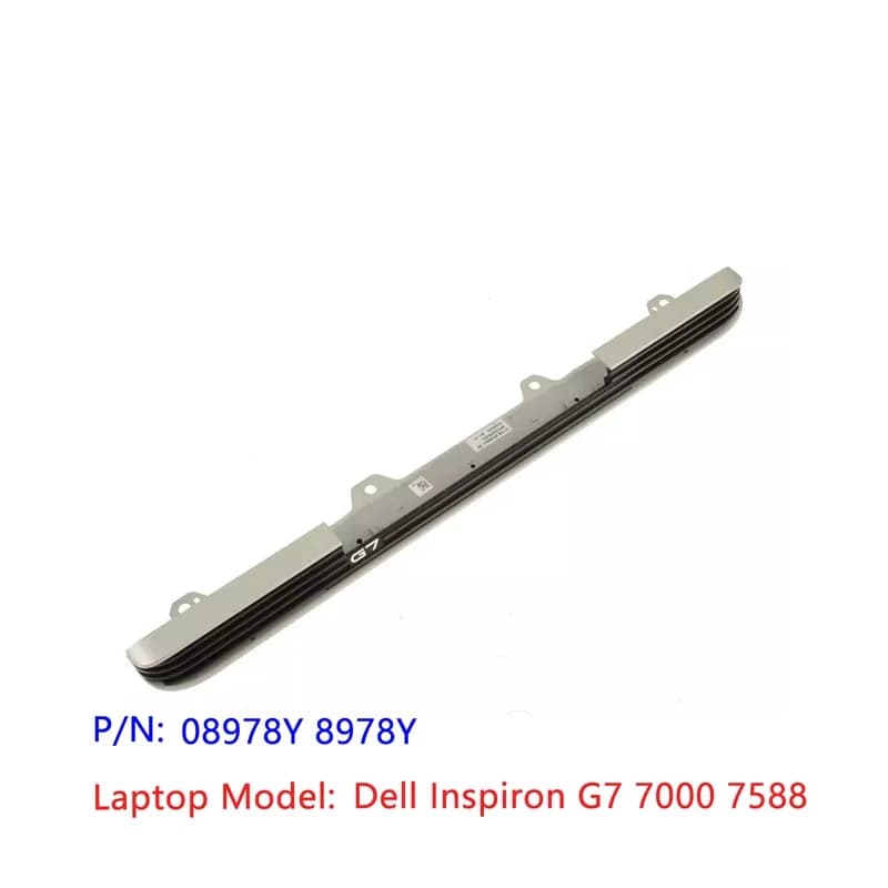 Cover Posteriore con Cerniera Argento Non Nuovo per Dell Inspiron G7 7000 7588 08978Y 8978Y