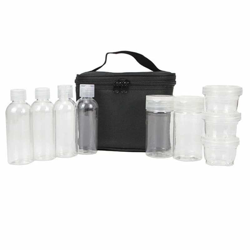 U1JC Versatile Seasoning Bottles Set Kitchens Camping Storage Spices Container