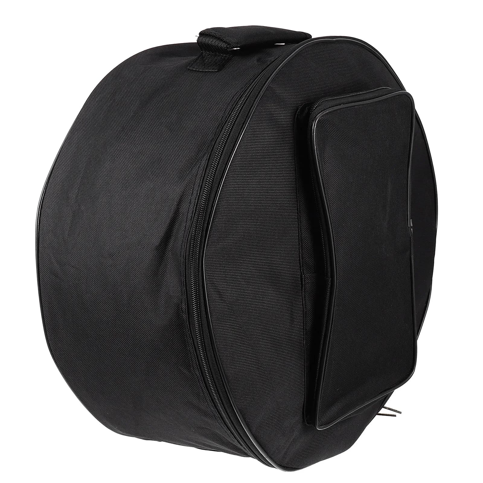 Custodia per rullante in tessuto Oxford 13-14 pollici, portatile con tracolla, imbottita, per strumenti a percussione