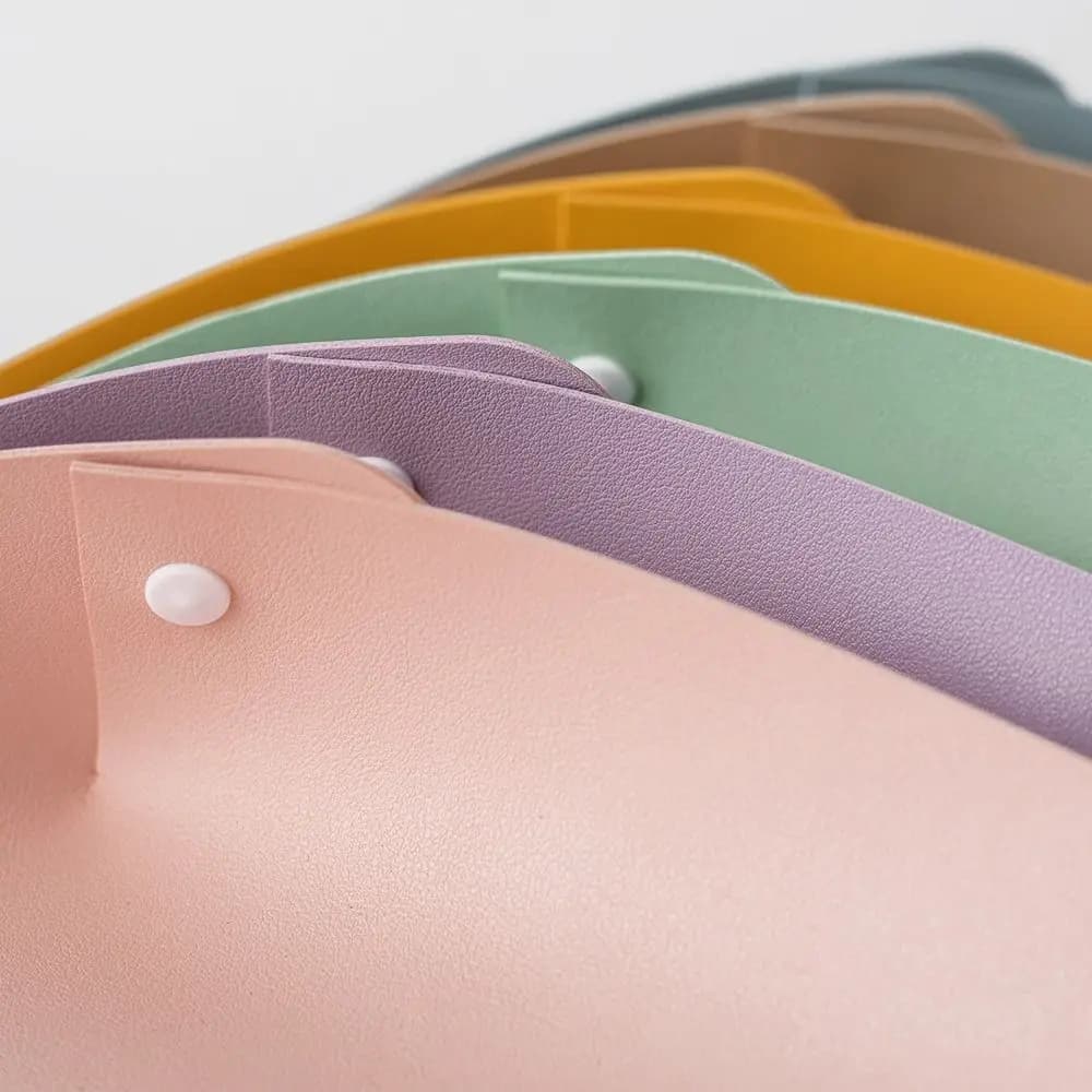 New PU Leather Pet Feeding Mat Waterproof Easy Clean Cat Food Mat Foldable Anti Slip Dog Food Bowl Mat Cat Feeding
