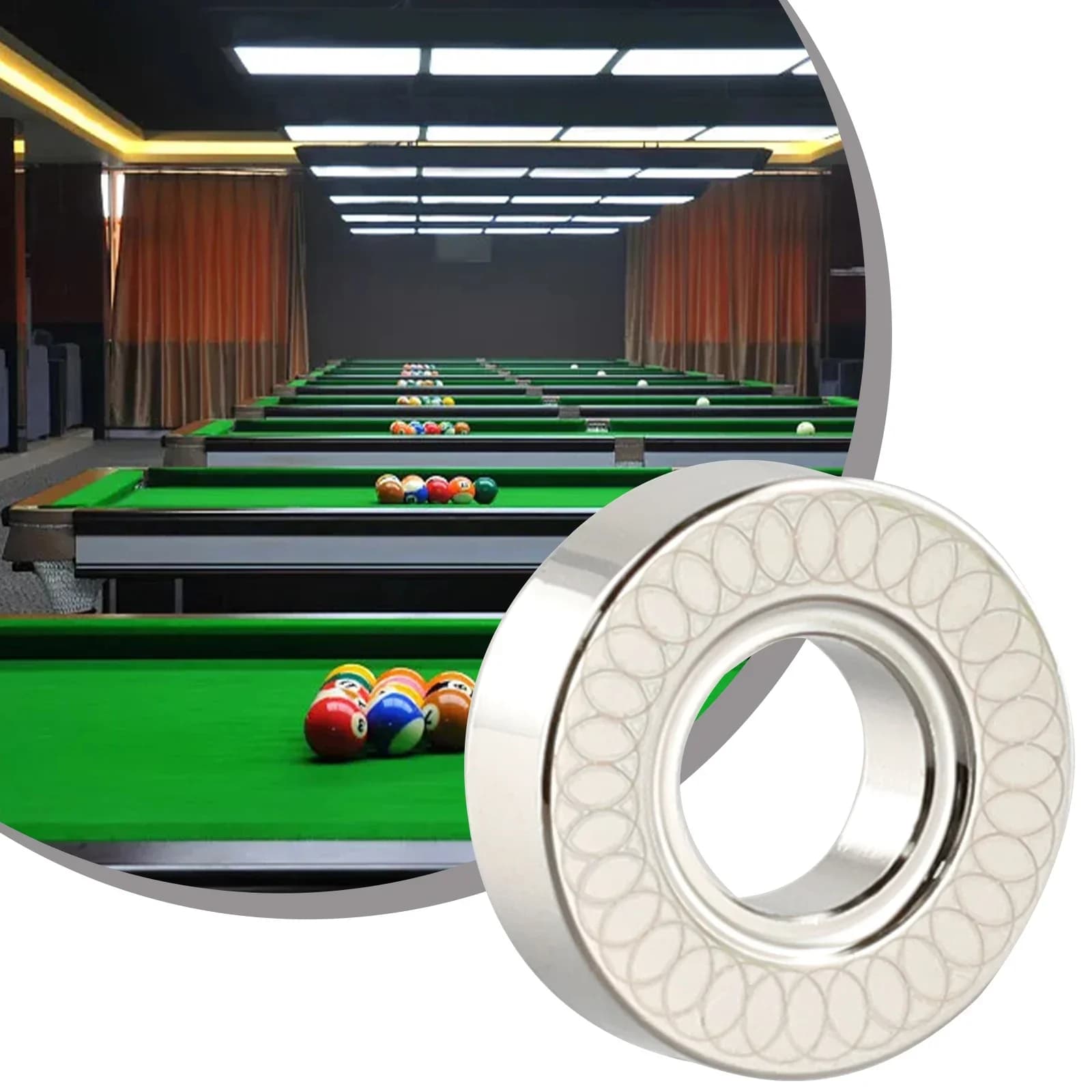 2023new Bastone Da Biliardo Anello Peso In Acciaio Inox 8g/10g/13g Snooker Pool Stecche Equilibrio Anelli FAI DA TE Snooker accessori parti