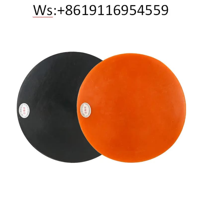 Qixin - Manual disc championship with rubber base for sampling of skin and tools, with rubber support plate