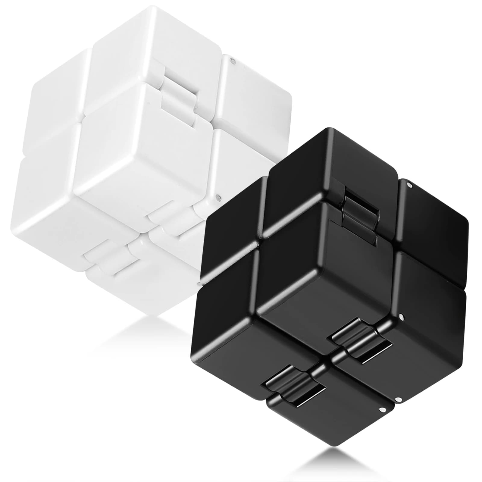 Giocattolo sensoriale Fidget Infinity Cube, gioco di agitazione per bambini e adulti, mini giocattolo fantastico per alleviare lo stress e l'ansia e uccidere il tempo