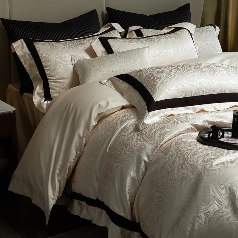 Set quattro pezzi in cotone australiano, squisita fodera per trapunta jacquard, inaugurazione della casa, le cose buone possono essere utilizzate in tutte le stagioni