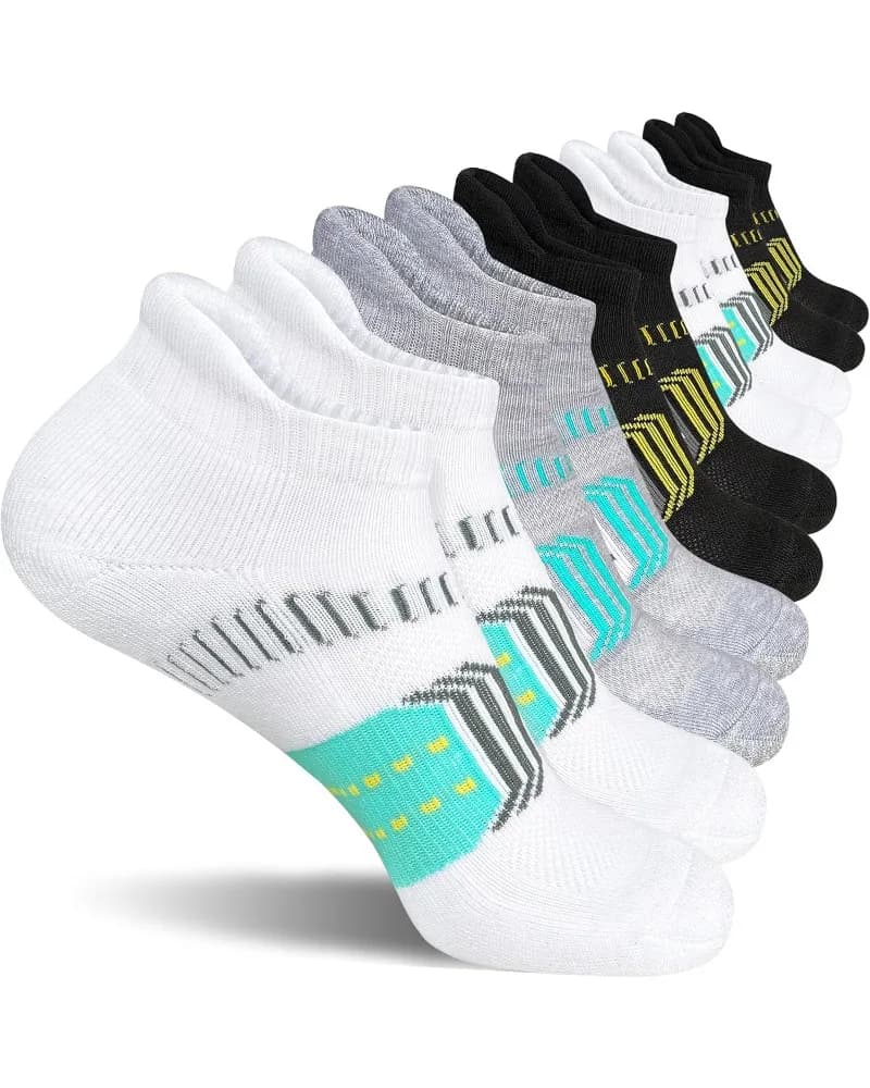 Women's sports socks – Padded socks, anti-balls, comfortable for running, 5 pairs