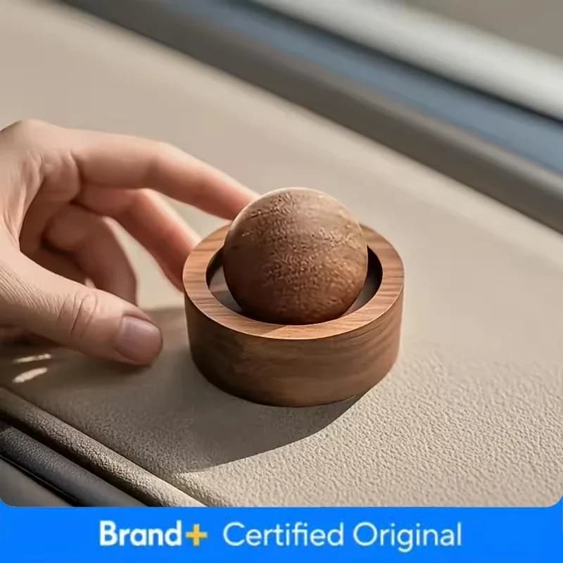 Mini Diffusore di Fragranze in Legno Naturale per Auto e Casa, Diffusore di Oli Essenziali per Camera da Letto, Soggiorno, Bagno, Ufficio, Olio Amagi