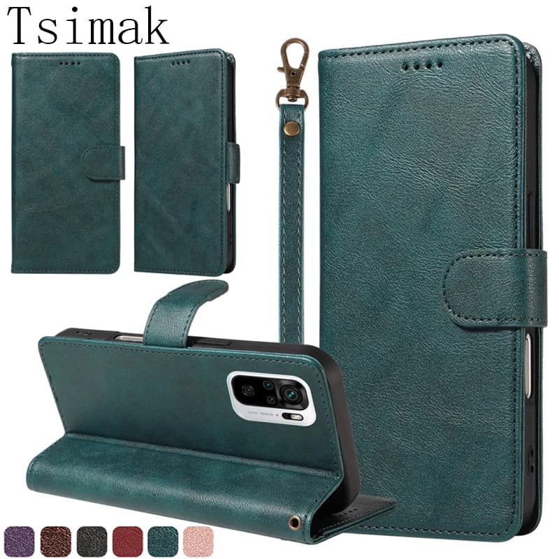Wallet Case For Xiaomi Redmi Note 8 9 10 Pro Max 8T 9A 9C 9T 9S 10A 10C 10S 4G 5G Phone Cover Flip Leather RFID Anti-Theft Coque