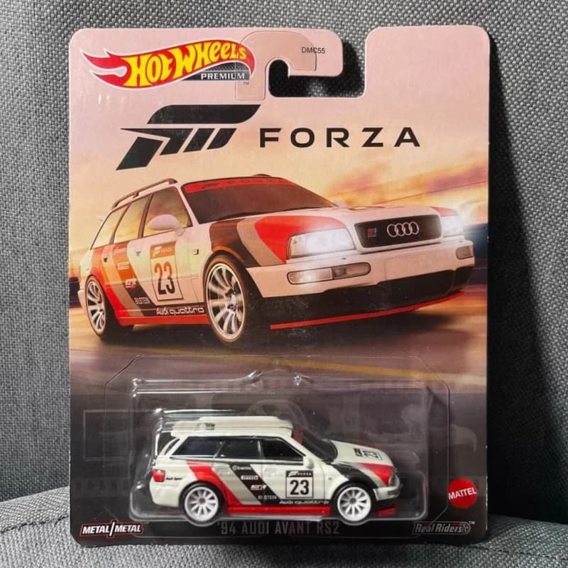 In Magazzino Hot Wheels DMC55 Pop Culture Serie 94 Audi Avant Rs2 Tmnt Party Wagon Kitt Collezione di Modelli di Auto Giocattoli Decorazione
