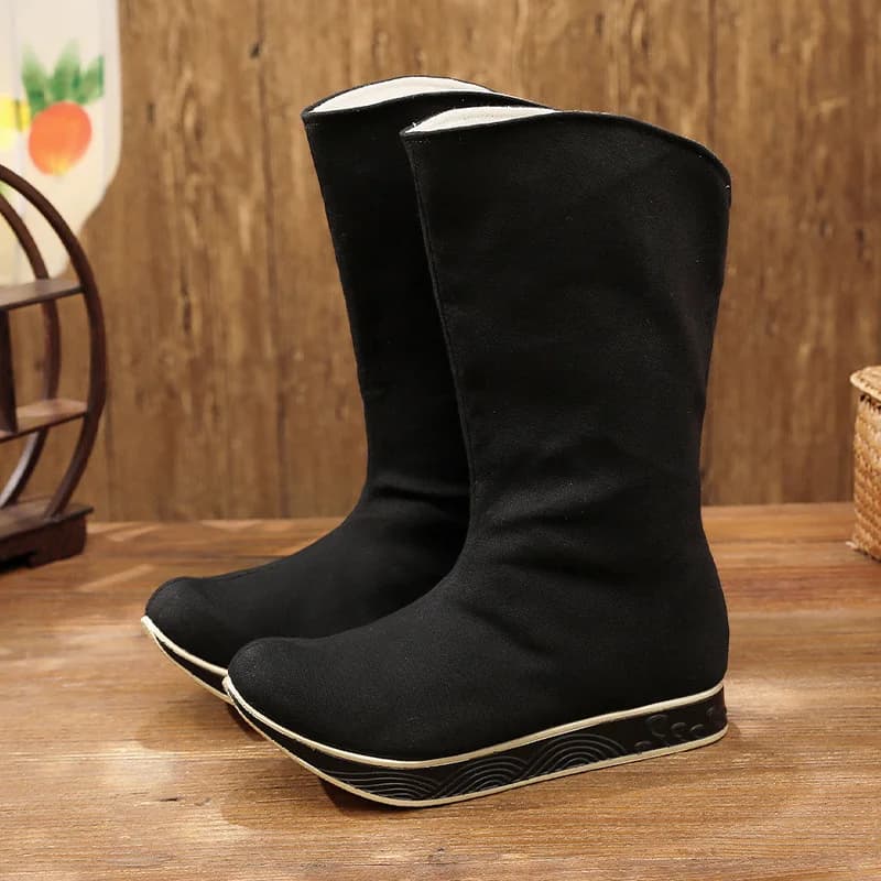 Chinese Traditional Style Hanfu Retro Cloth Ancient Costume Boot for Men