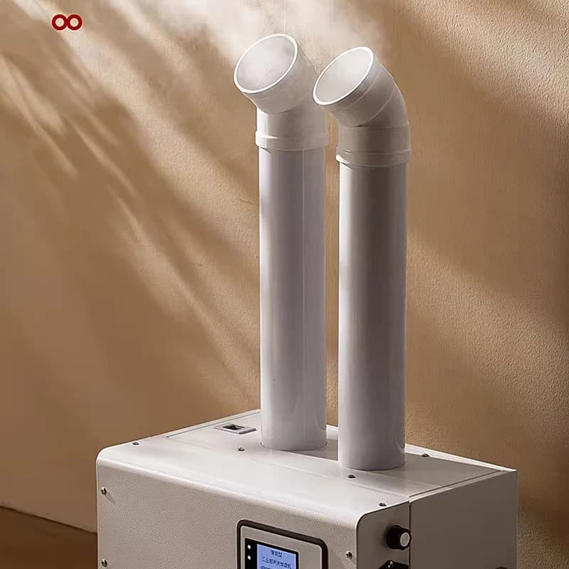 Umidificatore industriale Vetrina per umidificatore per verdure per supermercato commerciale Umidificazione per officina spray per conservazione fresca