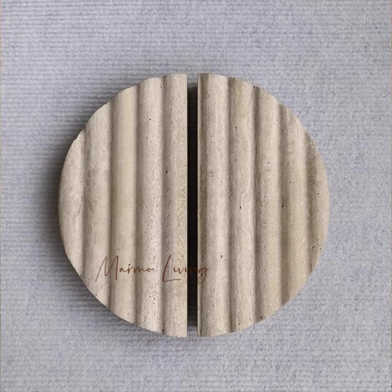 Maniglia per porta dell'armadio con cassetto in stile francese silenzioso, maniglia in marmo naturale, villa di fascia alta, maniglia creativa per la decorazione della casa di grandi famiglie