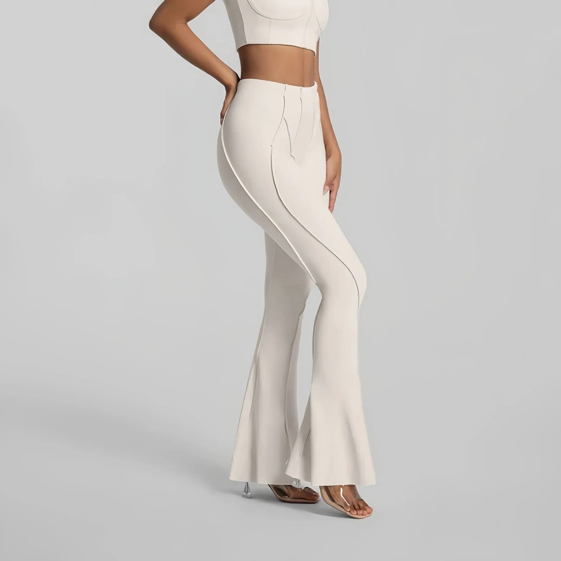 Leggings a Vita Alta Modellanti Senza Cuciture, Asciugatura Rapida, Controllo Pancia, Pantaloni da Corsa Outdoor Effetto Push-Up