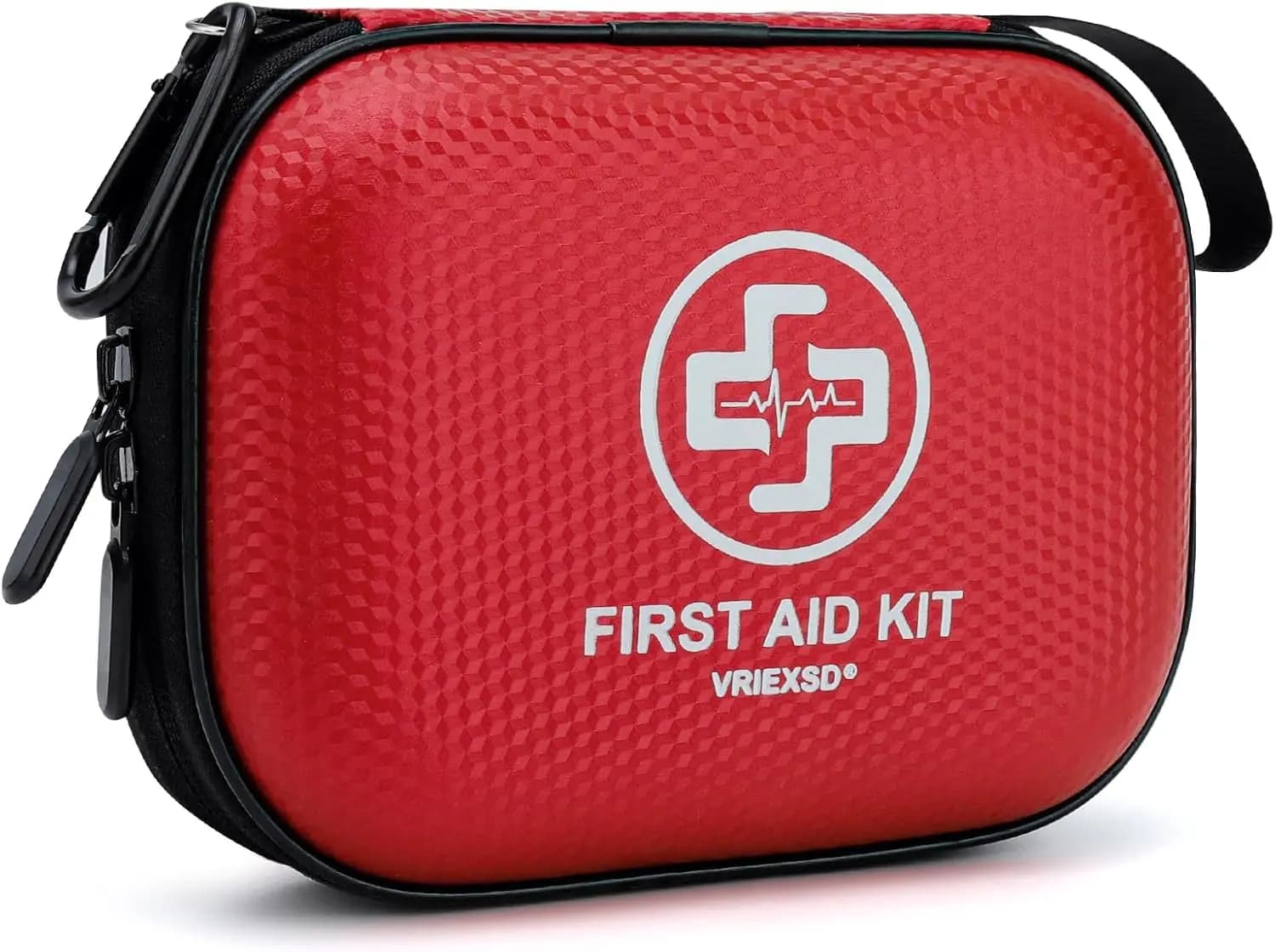 Kit di Pronto Soccorso Mini da 150 Pezzi, Impermeabile con Guscio Rigido, per Casa, Auto, Viaggi ed Emergenze all'Aperto