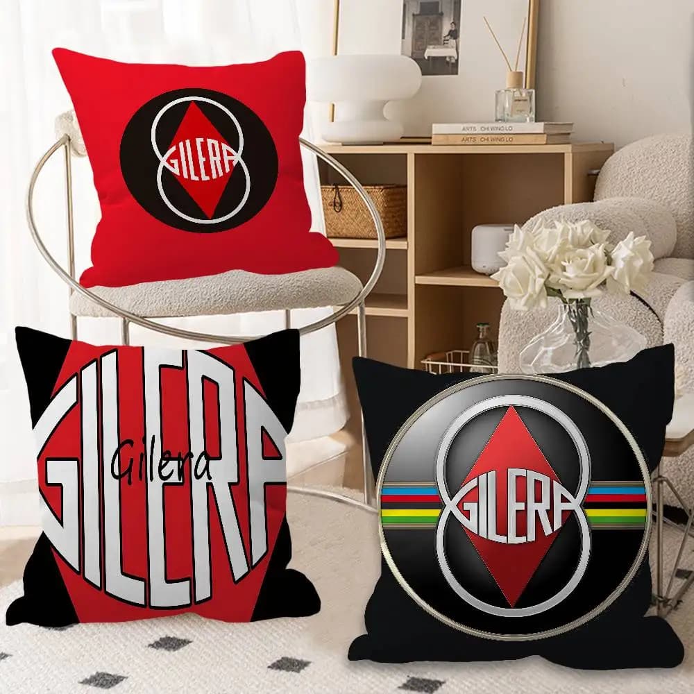 Gilera Furry Pillow Gifts Home Office Furnishings Bedroom Sofa Car Cushion Cover Case 45x45cm