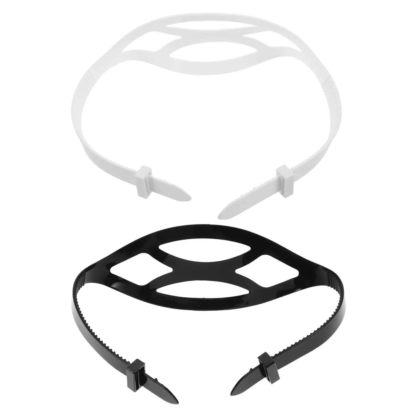 2 Pieces Universal Adjustable Silicone Straps for Underwater Masks, Spare Parts for Snorkeling and Swimming Occhialini