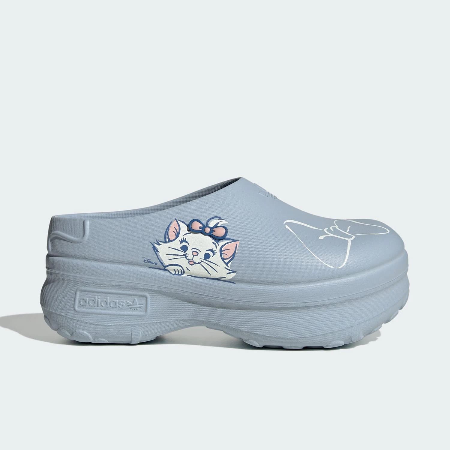 Pantofole casual con suola spessa Adidas genuine trifoglio da donna alla moda e carine JR4245