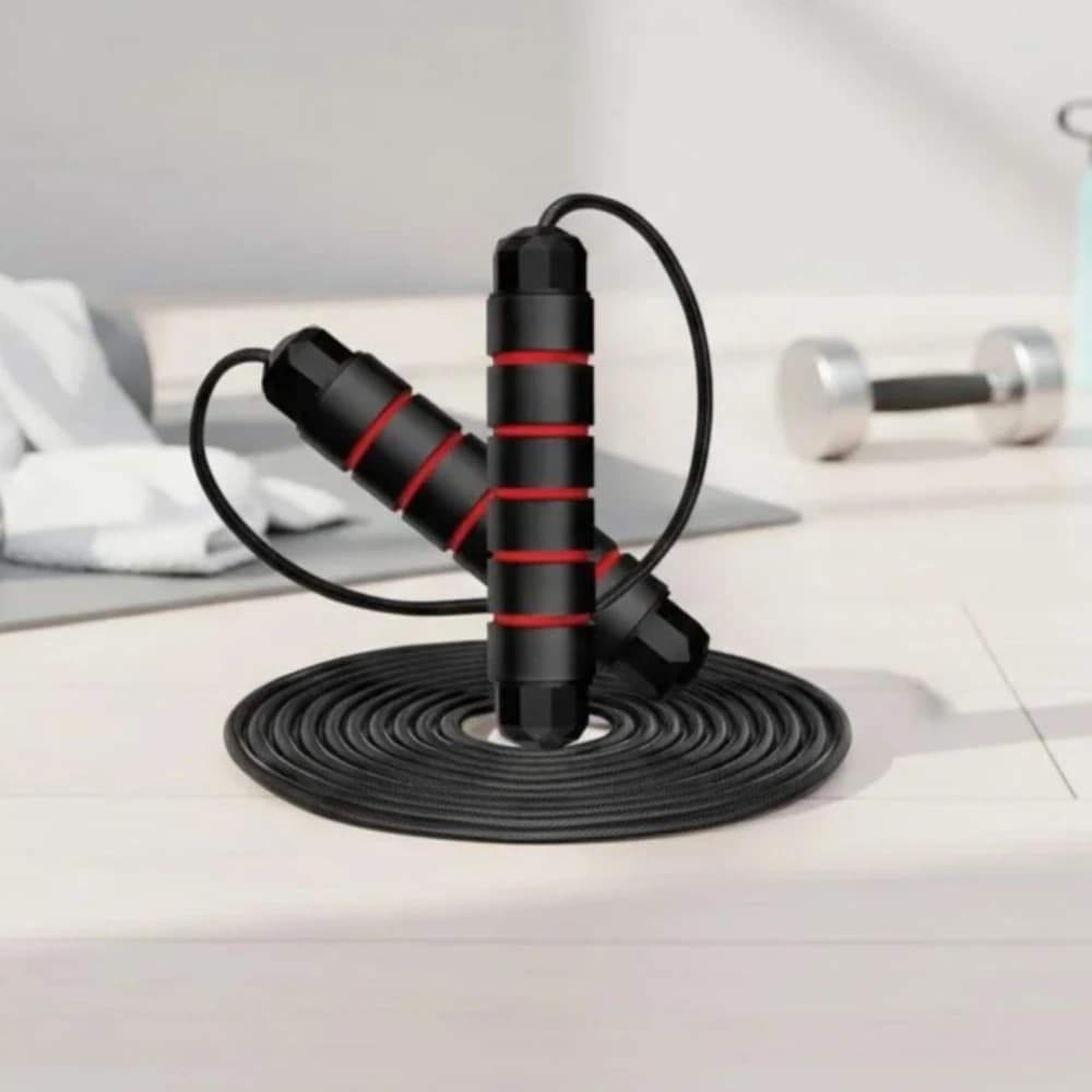 Jump Rope for Fitness Workout Tangle Free Speed Rope Exercise Portable Lightweight Rope Men Women Kids Sports Equipment