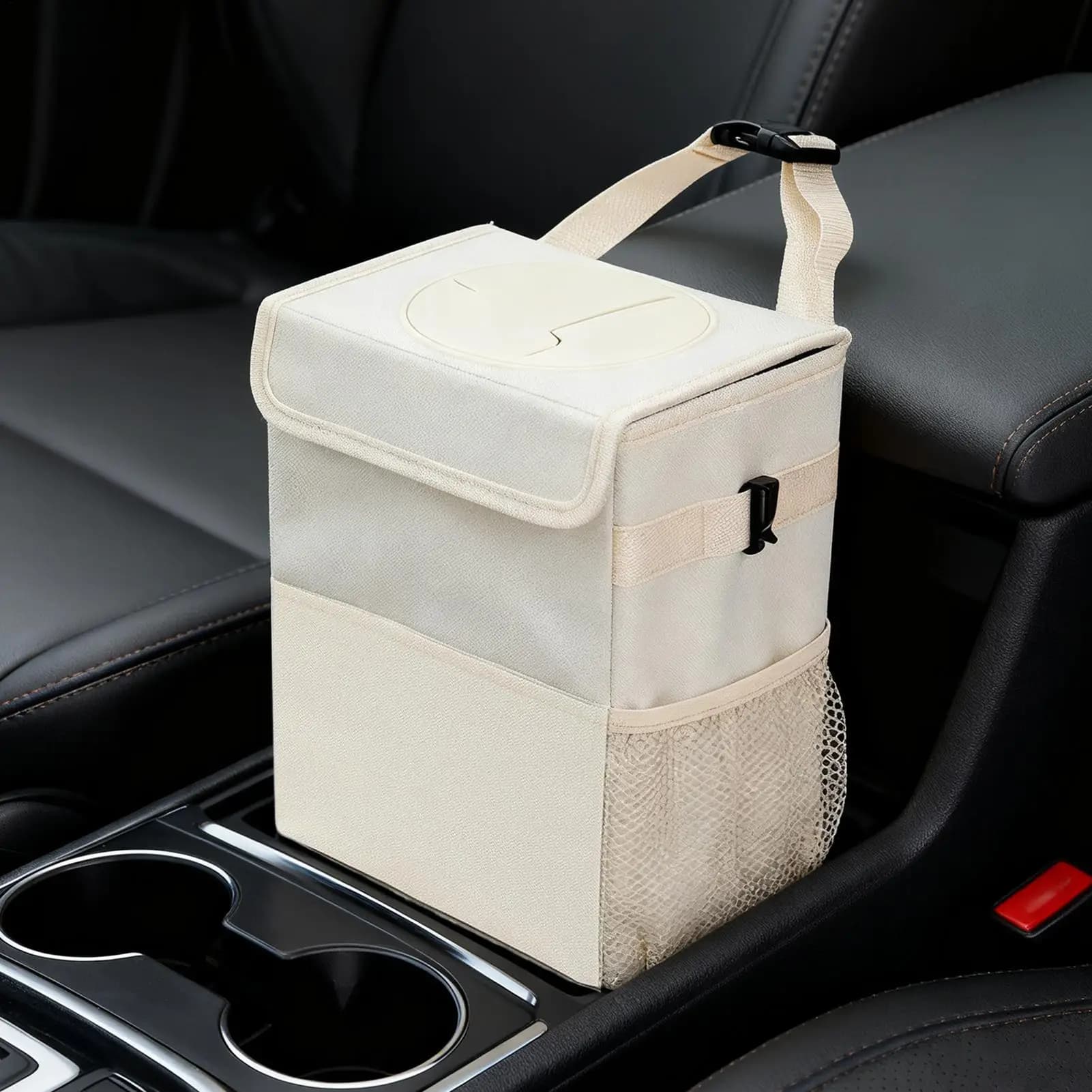 Bidone della spazzatura per auto Borsa per organizer interna a tenuta stagna Bidone della spazzatura per veicoli per camion SUV Viaggi su strada Gite nel fine settimana Vacanza all'aperto