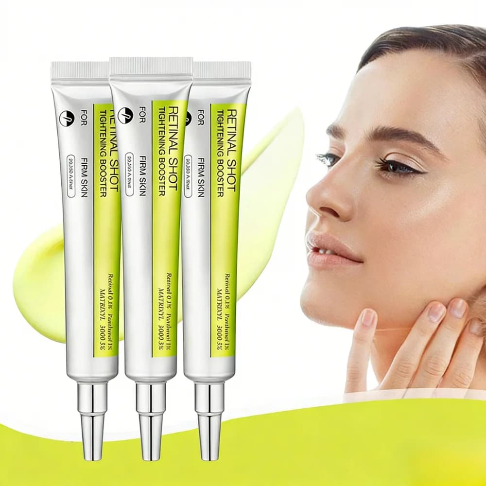 Serum Booster Retinal Fitting 15ml, Eye Dropping Essence, Delicate Hydrating with Vitamin C and Retinol