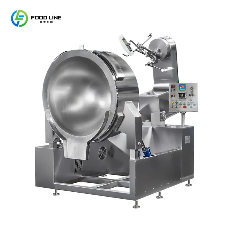 Wok and frying pans Wok non-stick and frying pans Wok rotating to mix automatic Wok to fry