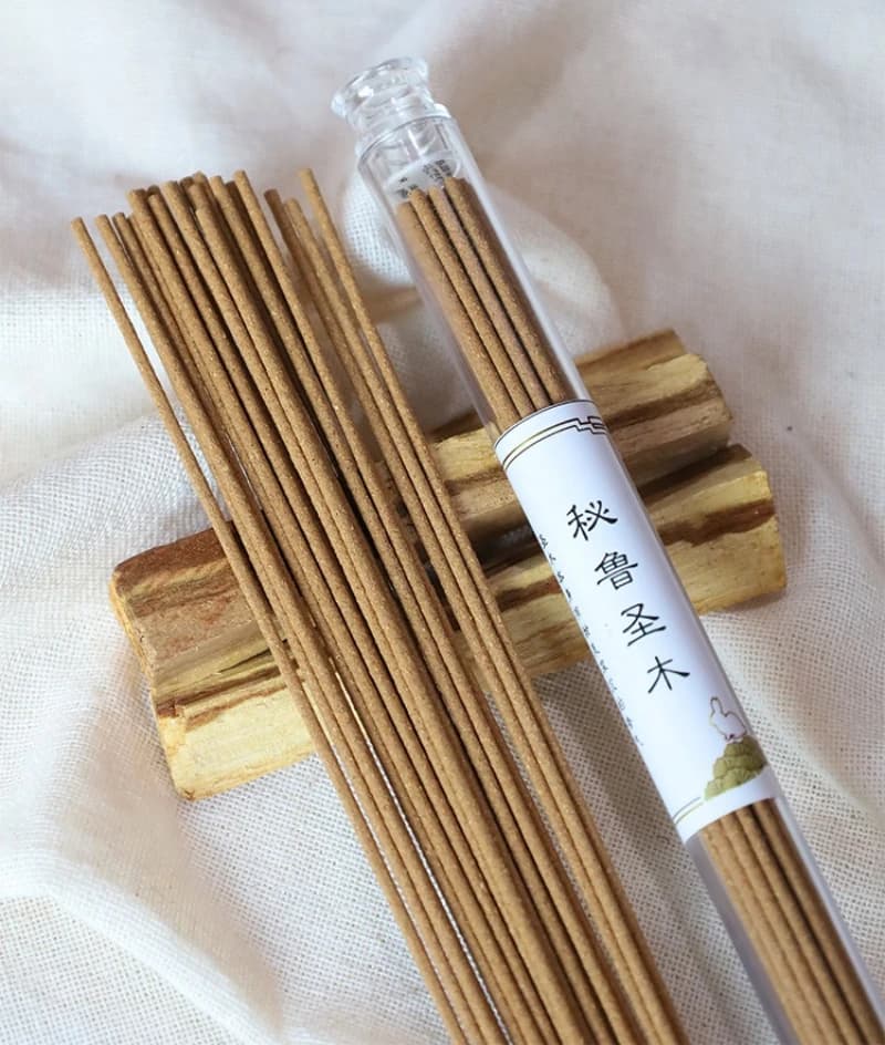 Y 21 cm Palo Santo Bastoncini di incenso in legno sacro peruviano Salvia bianca California Cedro Aromaterapia Piante naturali Incenso di yoga per interni