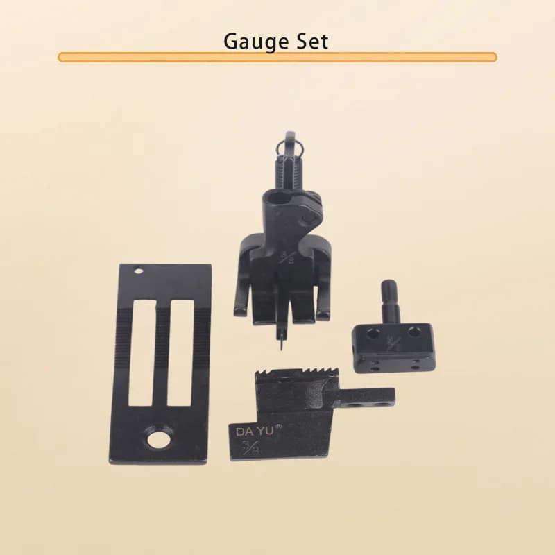 Ci sono magazzino, consegna veloce. Kit set di calibri per doppio ago GC20606,GC20618,GC4420,LT2-B838-5,DU-122,LU2-420
