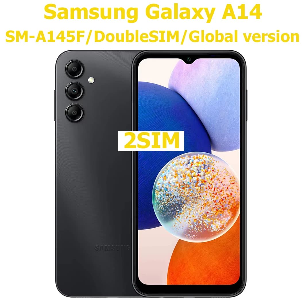 Smartphone Android Samsung Galaxy A14 5G Ricondizionato, Versione Globale 6.6 Pollici, Dual SIM, Fotocamera 50MP, Batteria 5000mAh, NFC