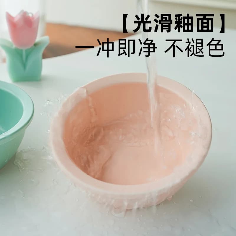 Meow Fairy Double-Eared Ceramic UFO Cat Bowl Pet Bowl Stand Neck Protector Elevated Cat Food Bowl Dog