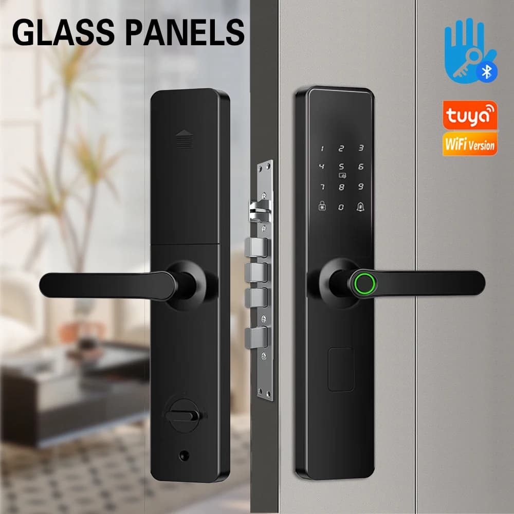 TTLOCK Smart lock con password per impronte digitali Scheda IC Sblocco Supporto Carica di emergenza USB per appartamento di hotel