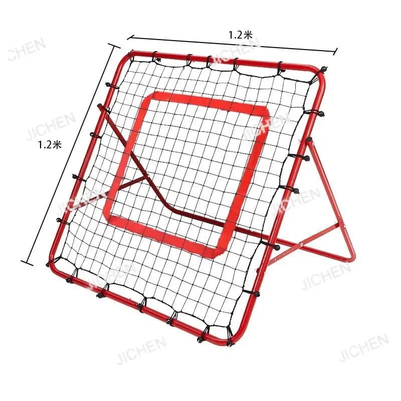 Rete da Calcio JCQ Neu, Rete di Rimbalzo per Allenamento, Attrezzatura per Allenamento di Calcio, Rete di Rimbalzo Portatile e Pieghevole