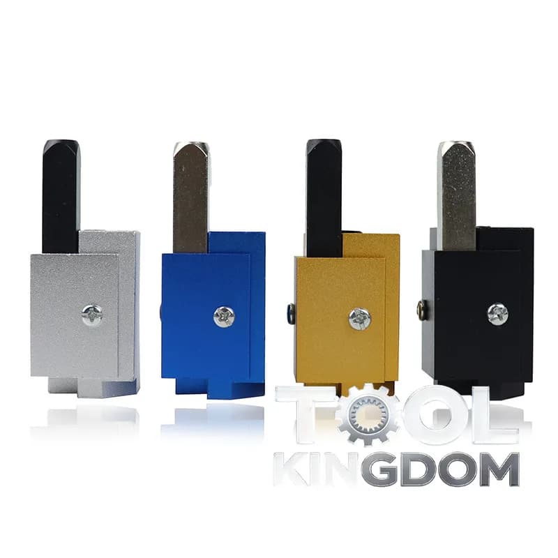 Scalpello ad Angolo Retto per Mortasatura Cerniere, Utensile Professionale per Lavorazione del Legno con Gambo Quadrato, Infrangibile