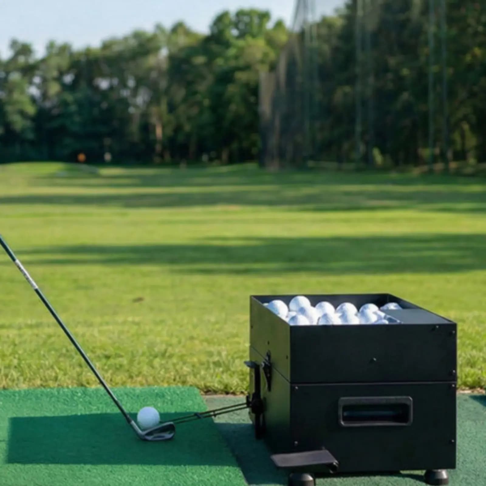 Automatic Golf Ball Feeder Portable Golf Ball Feeder Sports Gear Wear Resistant for Beginners