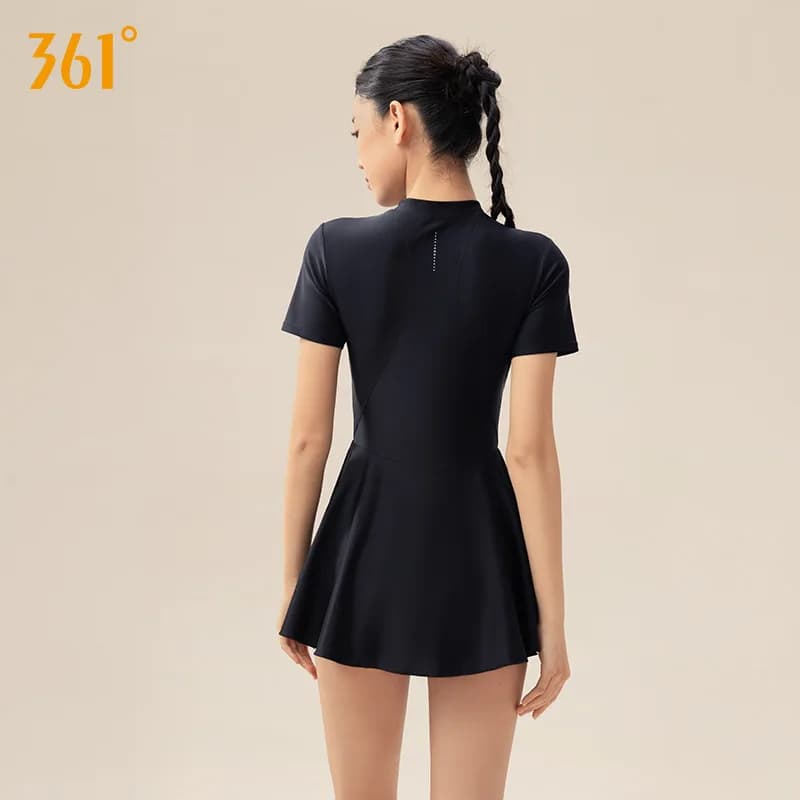 Women's push up swimsuit, short sleeve, water sports, beach, surfing, swim glasses, sports bathing suit, quick drying