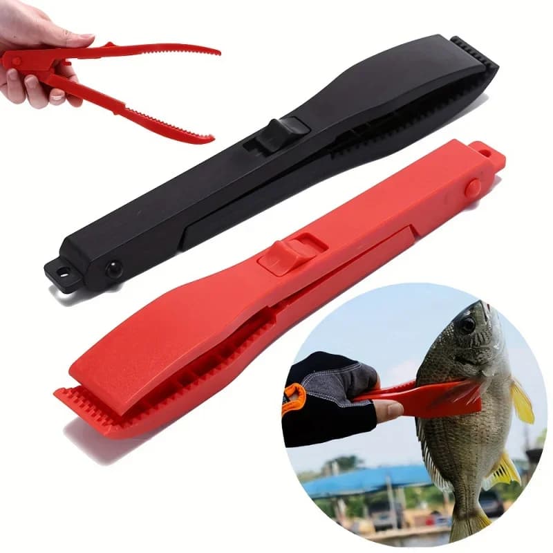 Multifunctional Fishing Fish Clip Hand Controller Tackle Tool Fishing Body Grip Clamp Gripper Grabber with Lock Switch