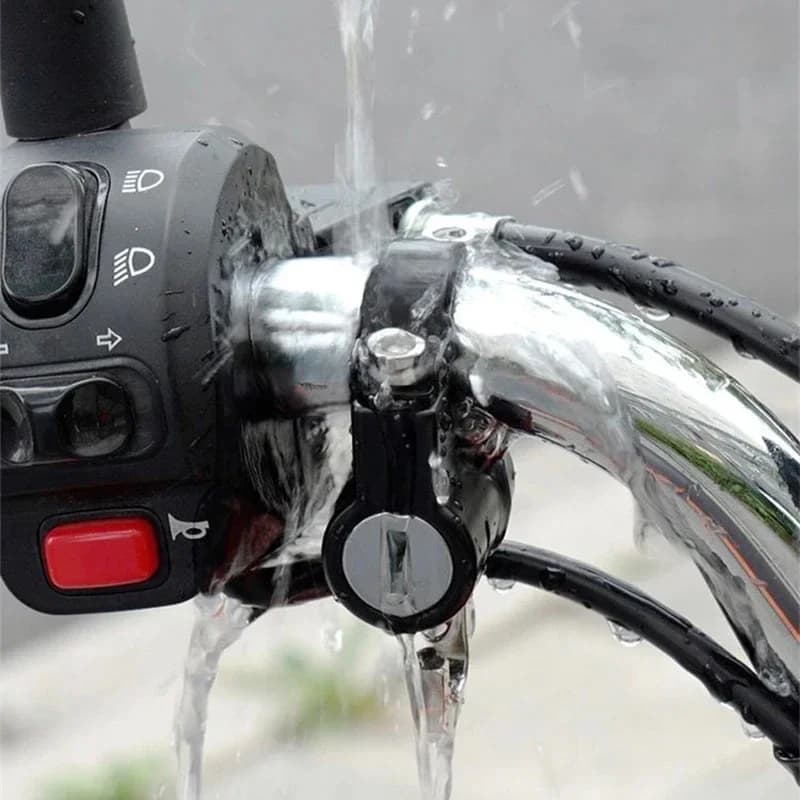 Accessories for safety padlocks Motorcycle helmet padlock Anti-theft helmet support for handlebars Electric motorcycle