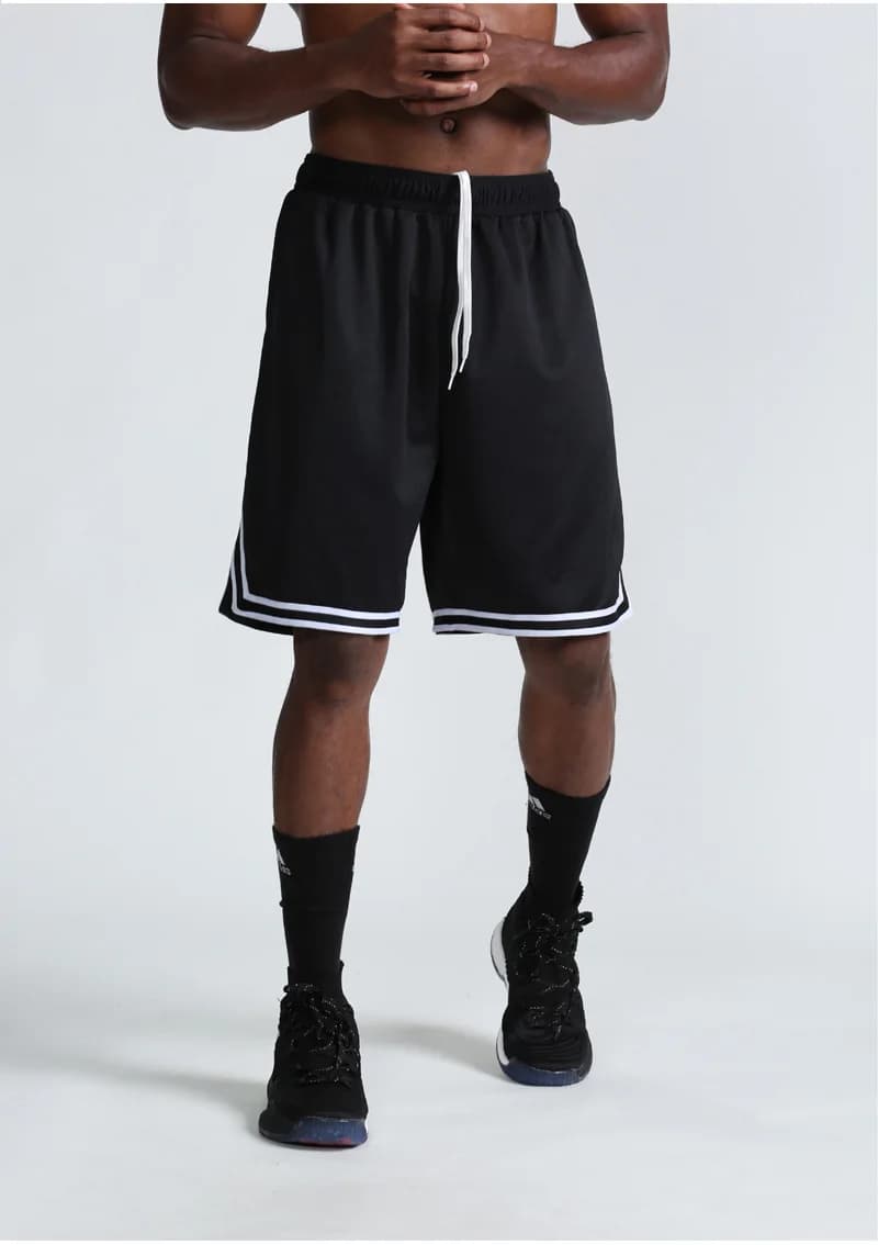 Quick Dry Sports Outfits pantaloncini Hip Hop da uomo pantaloncini da basket da strada estivi per uomo Mesh Gym Fitness Joggers Casual traspirante