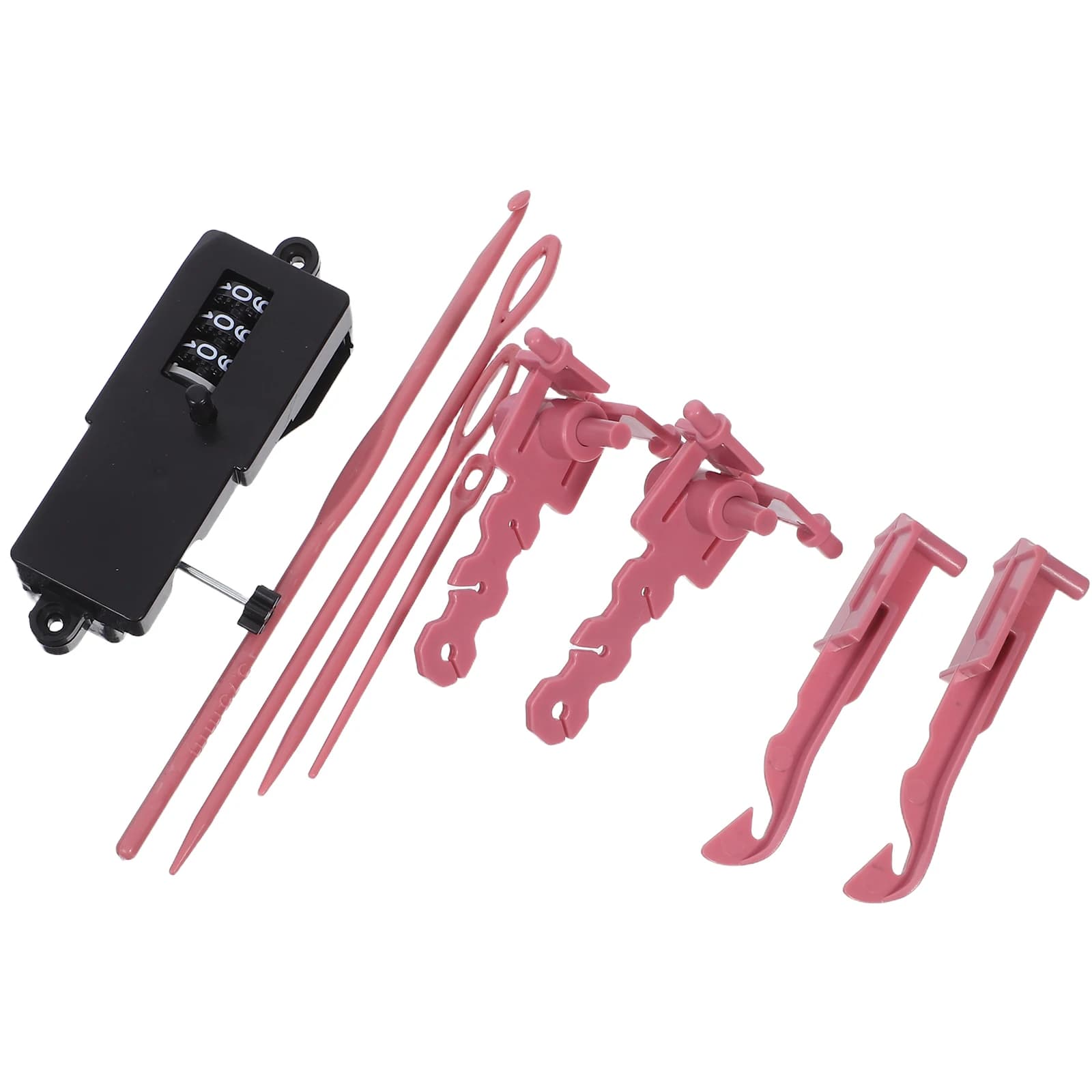9 pezzi kit macchina per maglieria circolare fai da te manovella per cappelli sciarpe calzini include uncinetti avvolgitori per filati forniture per maglieria
