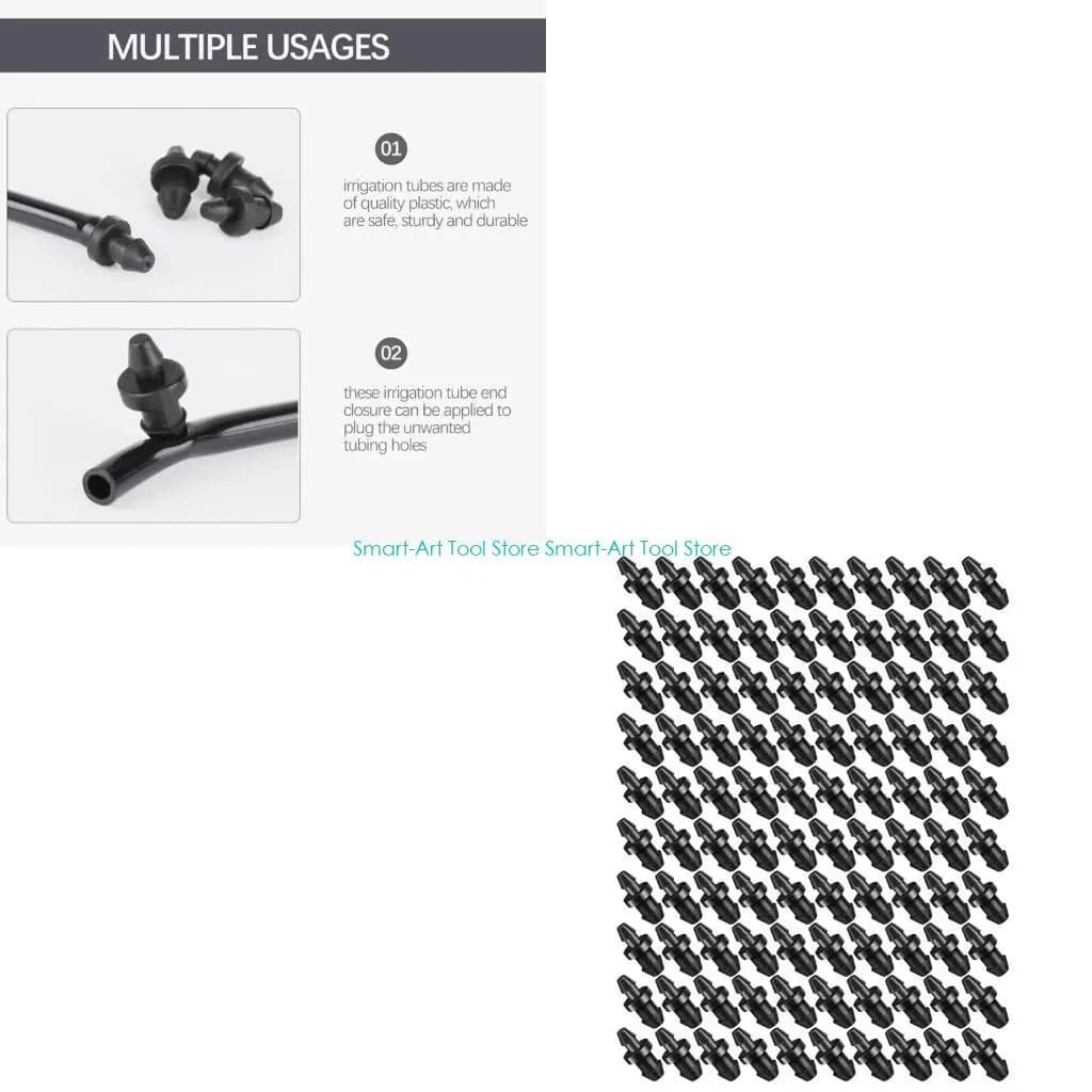 E1PB Waterproof drop irrigation 100 pcs against slipping Spindle End Copricapo Durable substance