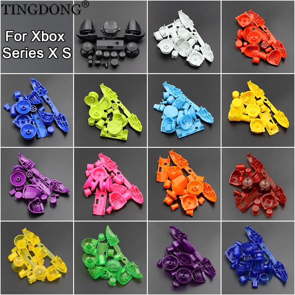 Kit di Modifica per Controller Xbox Series X S - Set di 1 Set di Pulsanti L R LB RB e Trigger per un'Esperienza di Gioco Migliorata