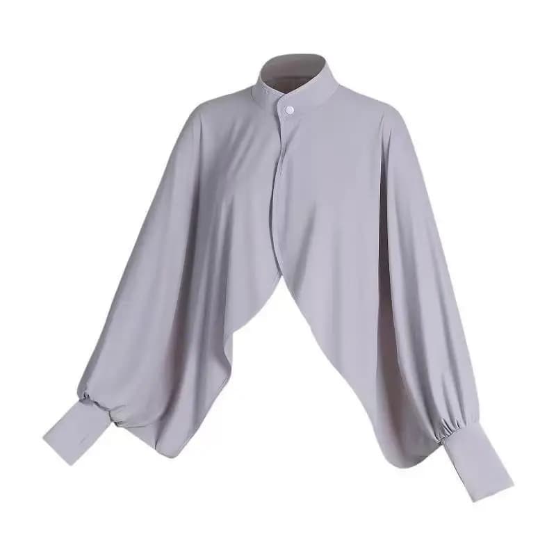 Blouse breathable shawl women's new sunscreen ice silk cape cycling jacket loose sunscreen summer