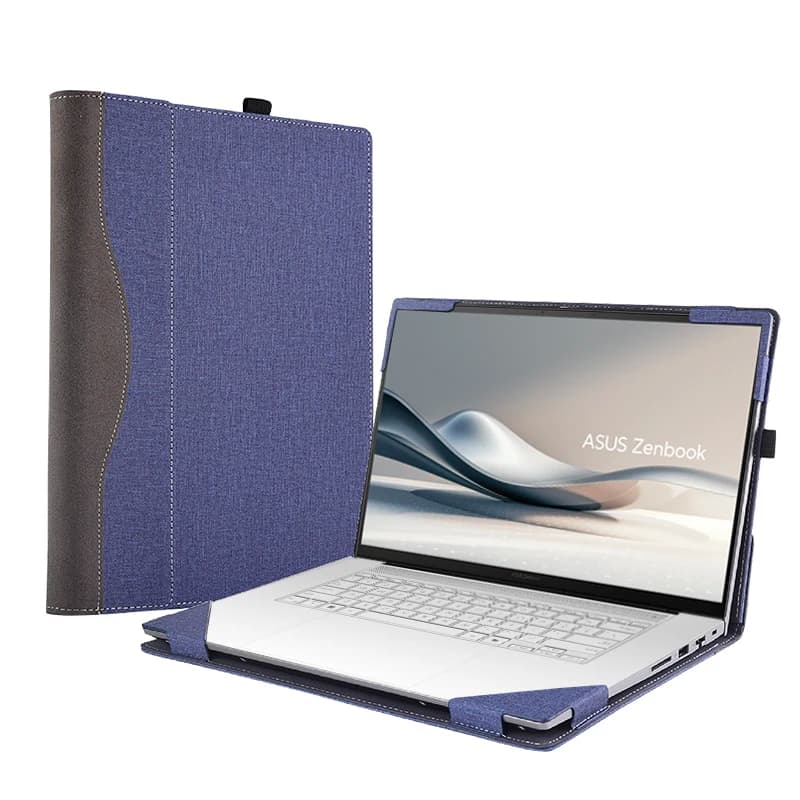 Custodia per Asus Zenbook S 16 S16 UM5606 UX5606 Chromebook Custodia protettiva per notebook Custodia protettiva in pelle PU Shell Accessori