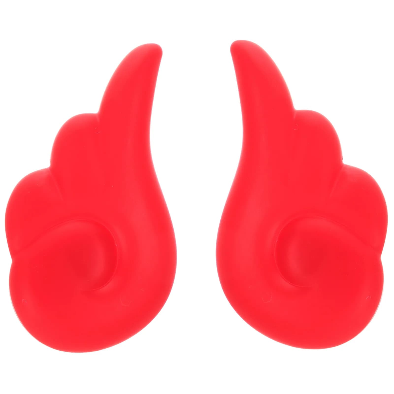 1 paio di ali d'angelo decorative per caschi da moto e bici, ali in plastica ad alta resistenza, eleganti, protettive e confortevoli
