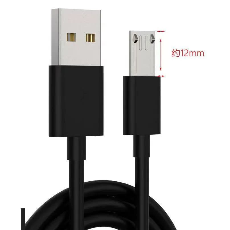 Cavo di ricarica dati micro USB bianco lungo 8 mm/12 mm per telefoni cellulari Samsung Huawei HTC S4 I9100 I9500 N7100 I9220