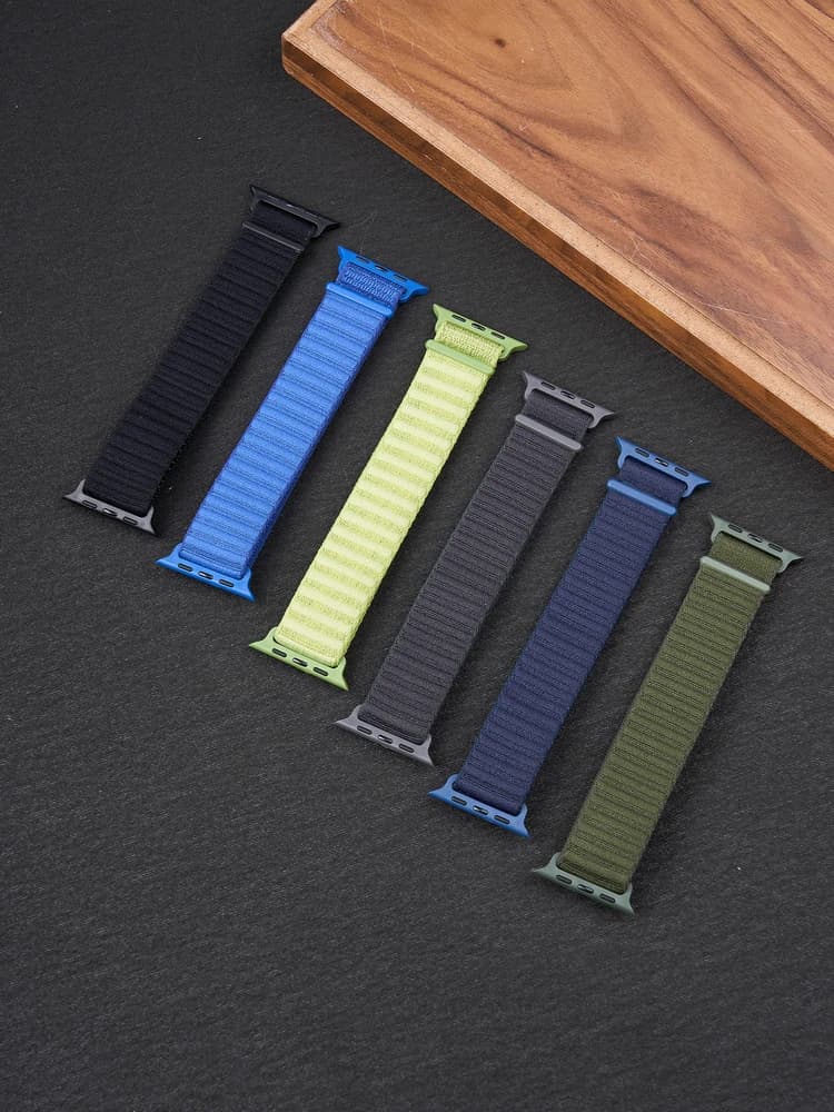 Cinturini in nylon per iWatch 49mm 44mm 40mm 41mm 45mm 42mm 46mm braccialetto correa Cinturini Apple Watch 11 10 9 8 7 6 5 Se 3 Ultra 3 2