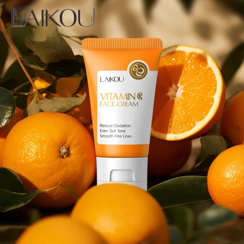 LAIKOU Vic crema viso idratante acido ialuronico vitamina C crema viso cura della pelle creme sbiancanti viso nutrire la pelle 30g