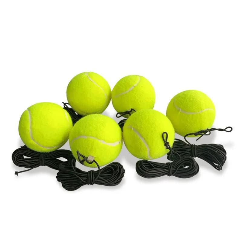 Set di racchette da tennis singole con palla di rimbalzo per bambini Set di racchette da tennis leggere e ammortizzanti da 23 pollici