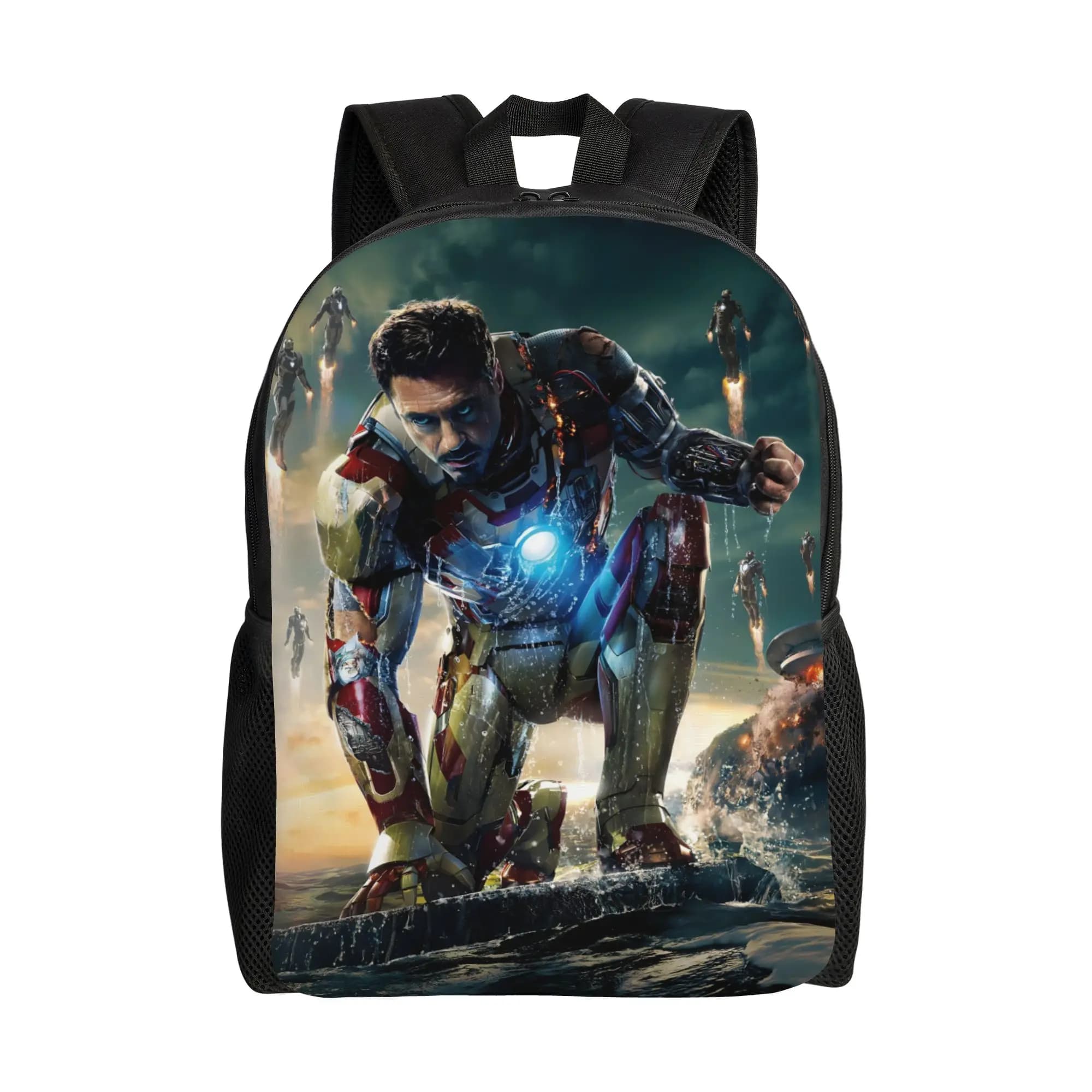 Zaino Iron Man per il Nuovo Anno Scolastico, Borsa per il Personale d'Ufficio
